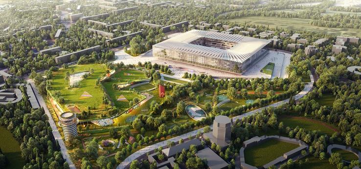 The Cathedral, stadionul lui Inter și AC Milan