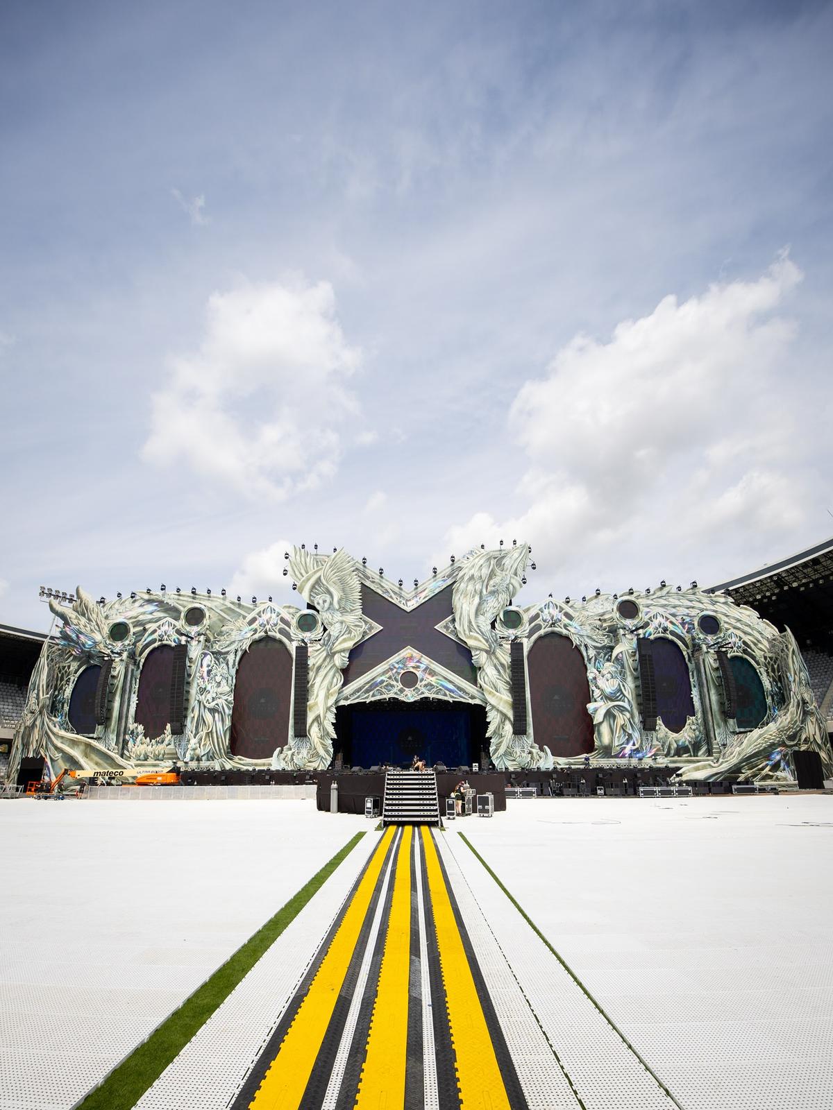 Cum arată Cluj Arena, stadion transformat total pentru Untold Festival