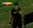 Gol anulat în Metaloglobus - Dinamo ca urmare a intervenției VAR. FOTO: captură Prima Sport
