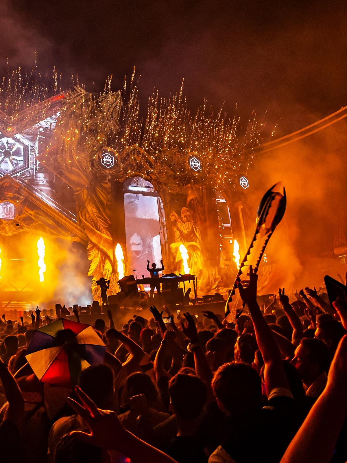 Cum arată Cluj Arena, stadion transformat total pentru Untold Festival