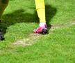 Gol anulat în Metaloglobus - Dinamo ca urmare a intervenției VAR. FOTO: Cristi Preda