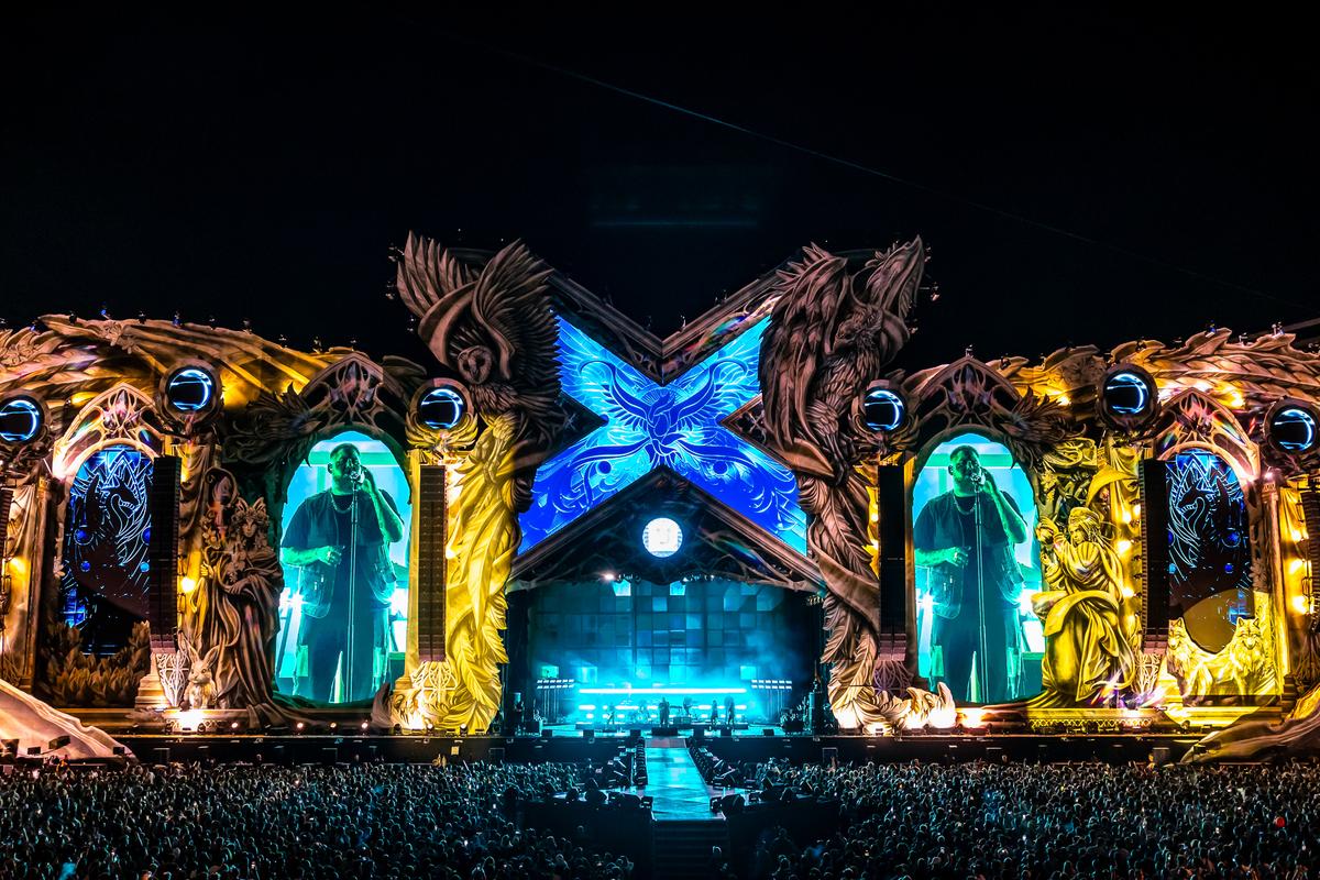 Cum arată Cluj Arena, stadion transformat total pentru Untold Festival