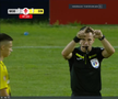 Gol anulat în Metaloglobus - Dinamo ca urmare a intervenției VAR. FOTO: captură Prima Sport