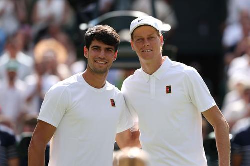Carlos Alcaraz și Jannik Sinner/Foto: Getty Images