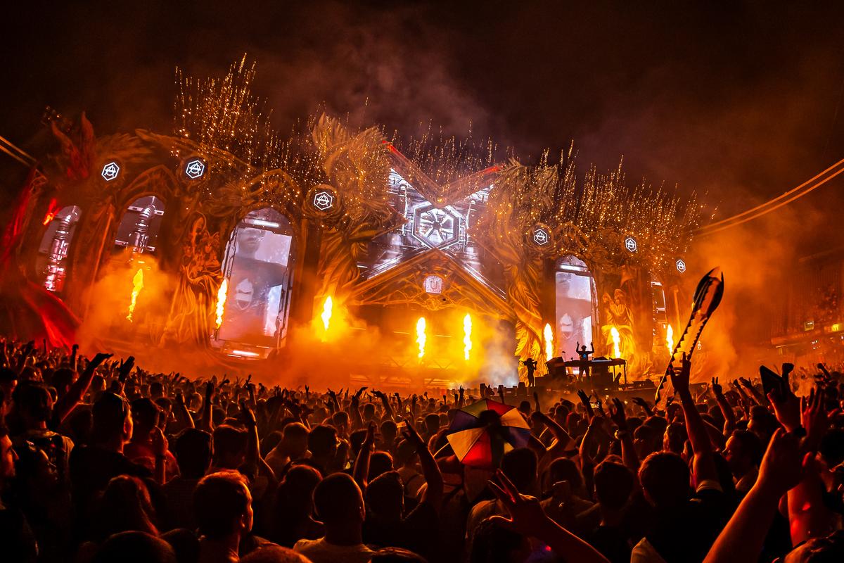 Cum arată Cluj Arena, stadion transformat total pentru Untold Festival