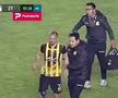 Juan Godoy (The Strongest) a fost rănit la testicule de o rachetă lansată în teren de propriii suporteri! / Foto: X
