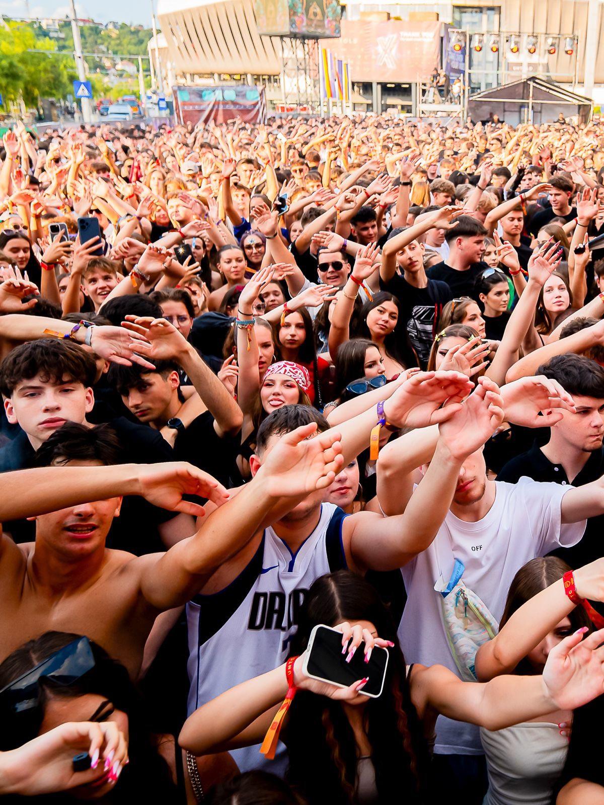 Cum arată Cluj Arena, stadion transformat total pentru Untold Festival