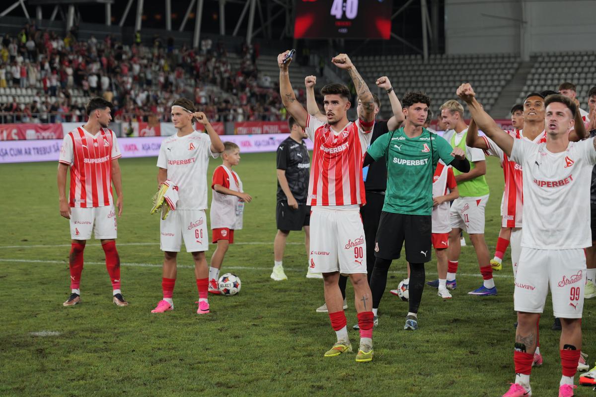 Nu s-au abținut! » Ce s-a întâmplat pe teren, imediat după Dinamo - FC Voluntari 4-0