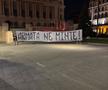 Protest Peluza Sud Steaua // foto: facebook @SudSteaua.ro