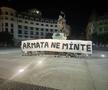 Protest Peluza Sud Steaua // foto: facebook @SudSteaua.ro