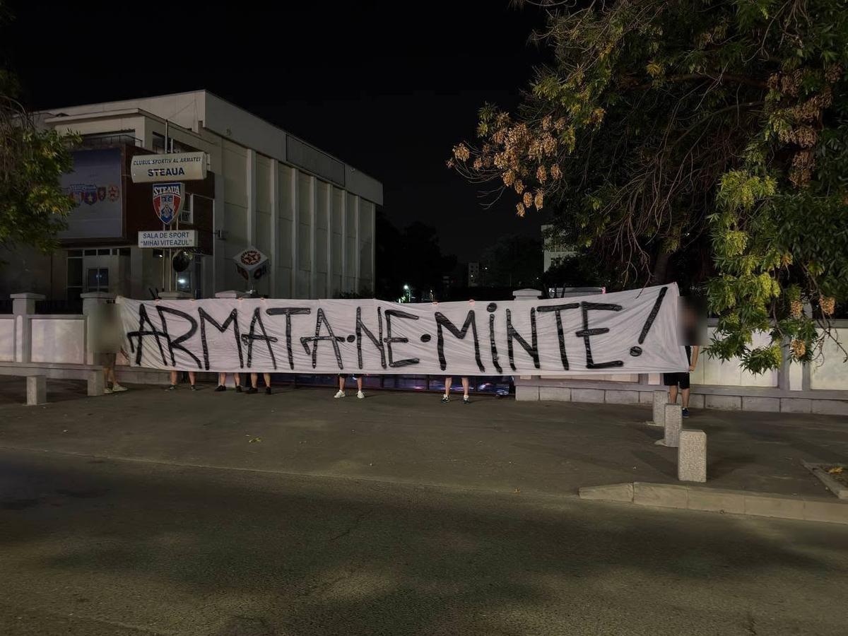 Protest fără precedent al fanilor Stelei împotriva Ministerului Apărării: „Nu ne mai oprim!”