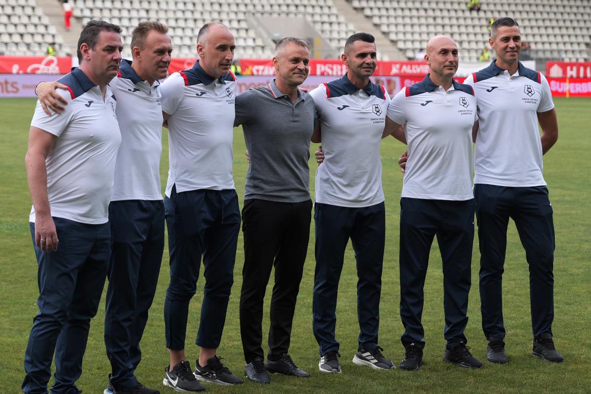 Dinamo - Voluntari, imagini înaintea partidei de pe stadionul Arcul de Triumf