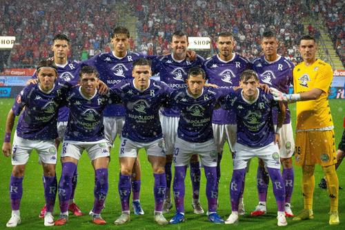 Echipa Rapidului cu UTA // foto: Facebook @ FC Rapid