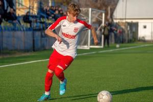„Golazo” în derby-ul juniorilor! Fiul fostului atacant al Craiovei a înscris din foarfecă în Dinamo - FCSB