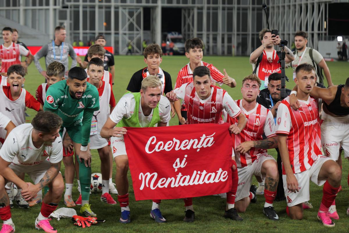 Imagini la finalul meciului Dinamo - FC Voluntari