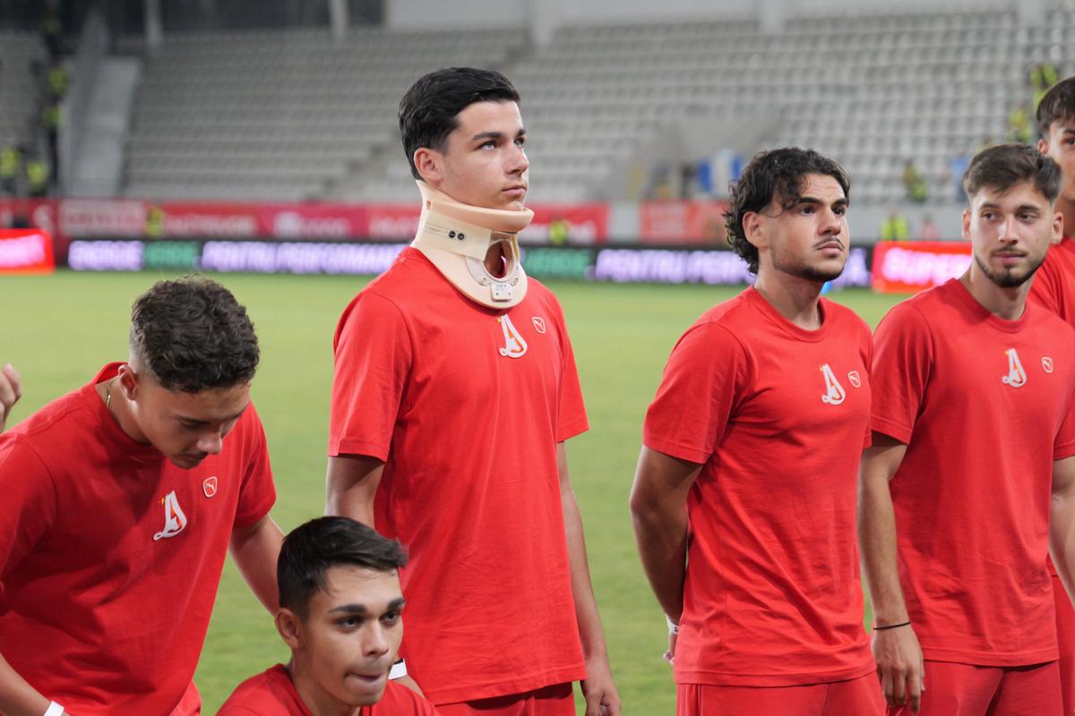 Detalii despre momentul emoționant înainte de Dinamo - FC Voluntari: „E parte din planul nostru”