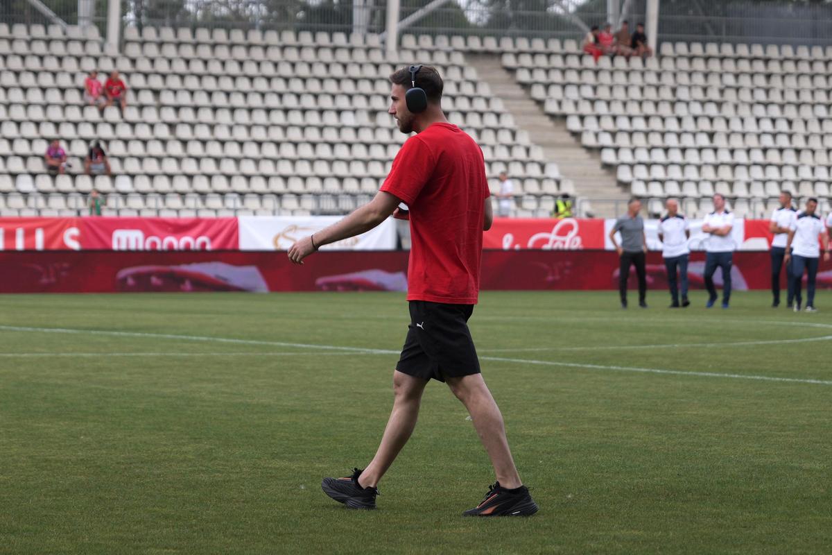 Dinamo - Voluntari, imagini înaintea partidei de pe stadionul Arcul de Triumf