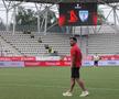 Dinamo - Voluntari, imagini înaintea partidei de pe stadionul Arcul de Triumf