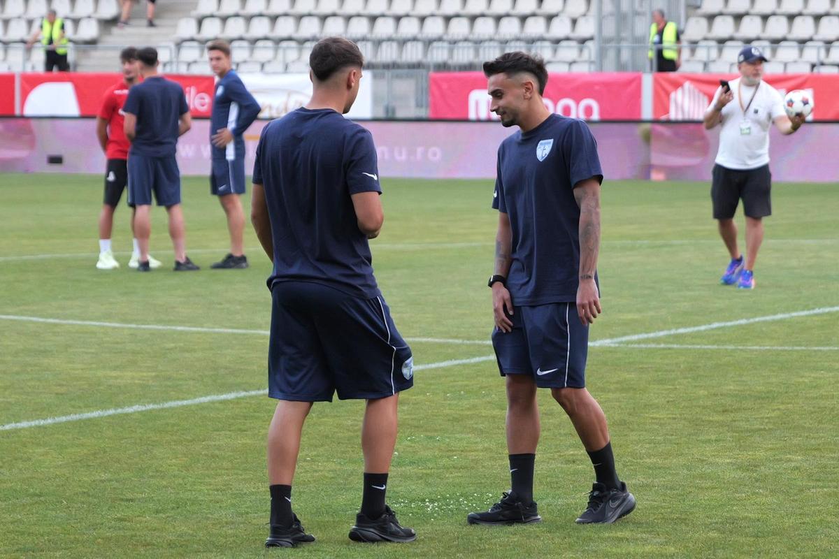 Dinamo - Voluntari, imagini înaintea partidei de pe stadionul Arcul de Triumf