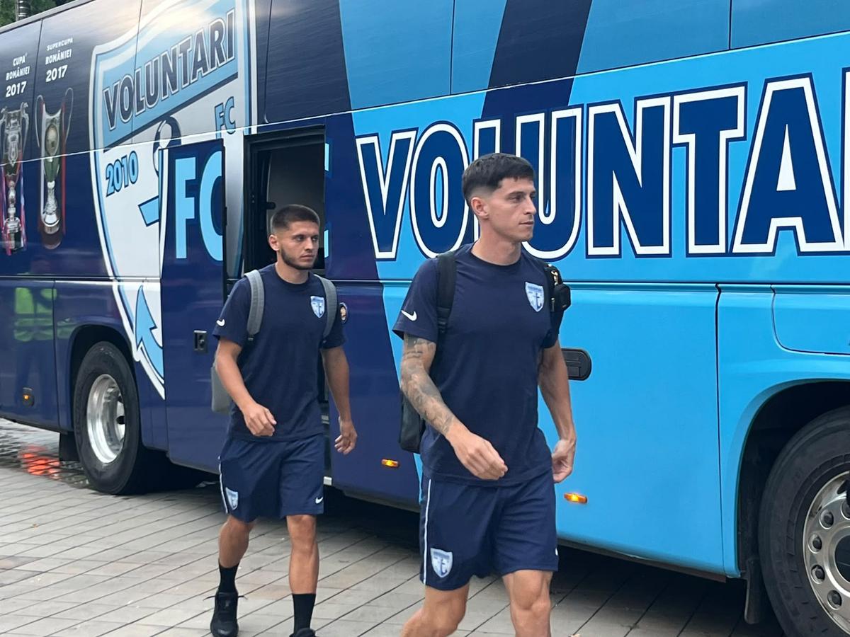Dinamo - Voluntari, imagini înaintea partidei de pe stadionul Arcul de Triumf