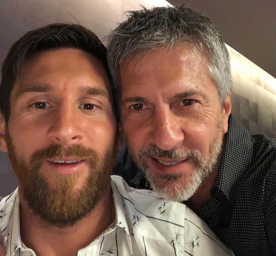 Jorge și Leo Messi, într-un selfie din 2018 A murit tatăl lui Lionel Messi: avea 68 de ani