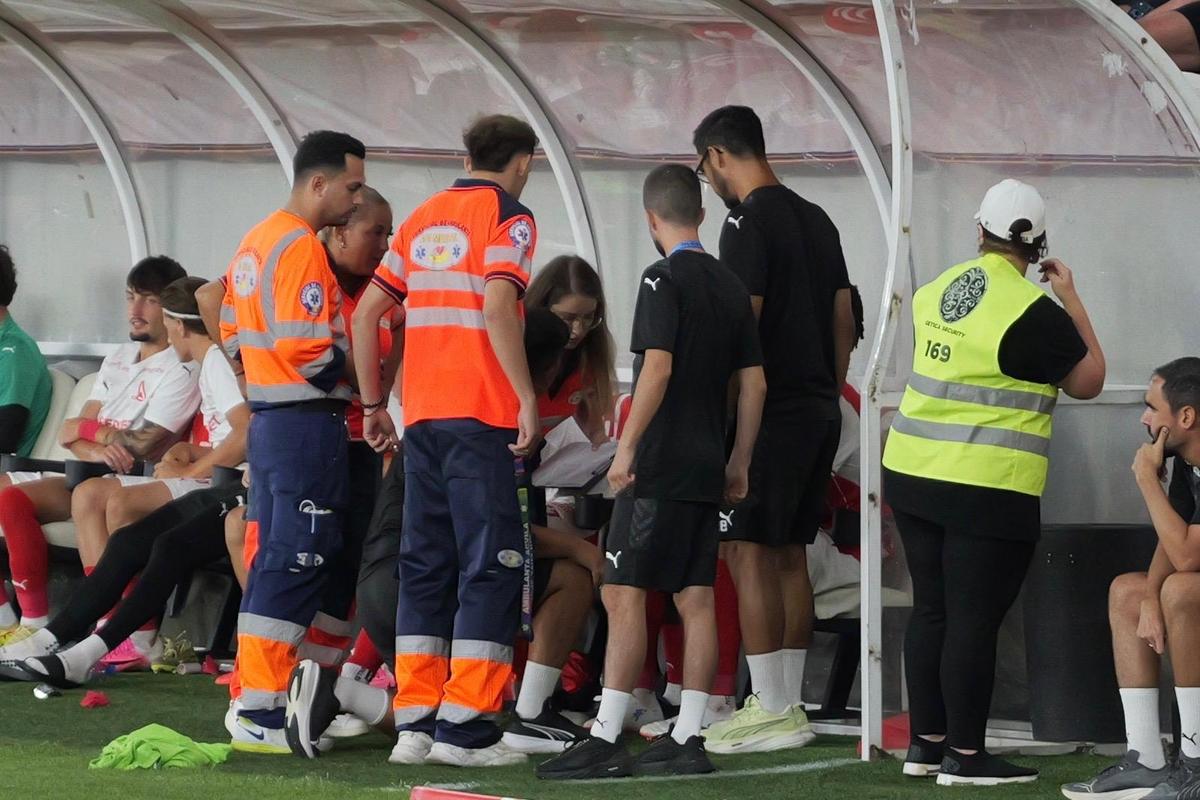 Accidentare Pascual în Dinamo - FC Voluntari