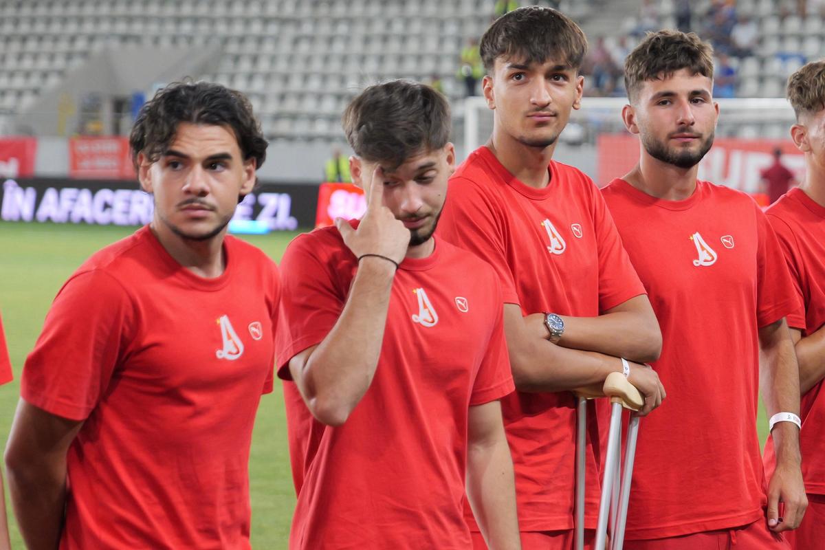 Dinamo 2 la meciul Dinamo - FC Voluntari // foto: Andrei Furnigă (GSP.ro)