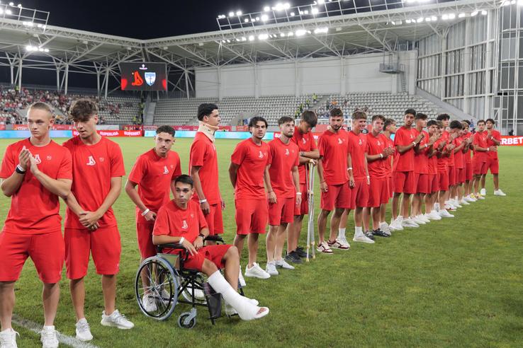Dinamo 2 la meciul Dinamo - FC Voluntari // foto: Andrei Furnigă (GSP.ro)