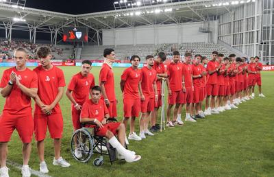 Detalii despre momentul emoționant înainte de Dinamo - FC Voluntari: „E parte din planul nostru”