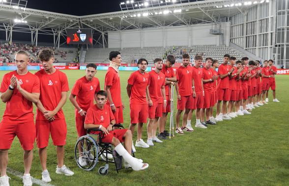 Detalii despre momentul emoționant înainte de Dinamo - FC Voluntari: „E parte din planul nostru”