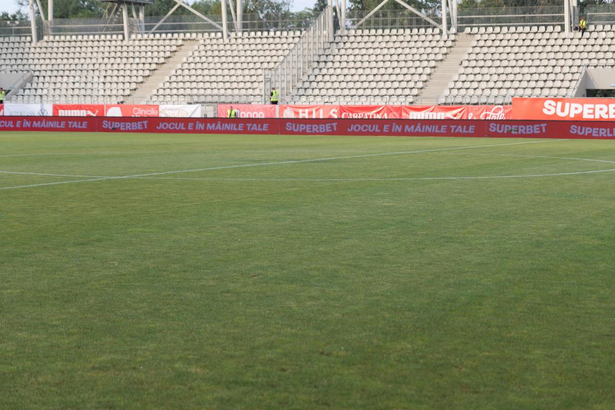 Dinamo - Voluntari, imagini înaintea partidei de pe stadionul Arcul de Triumf