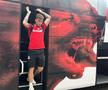 Dinamo - Voluntari, imagini înaintea partidei de pe stadionul Arcul de Triumf