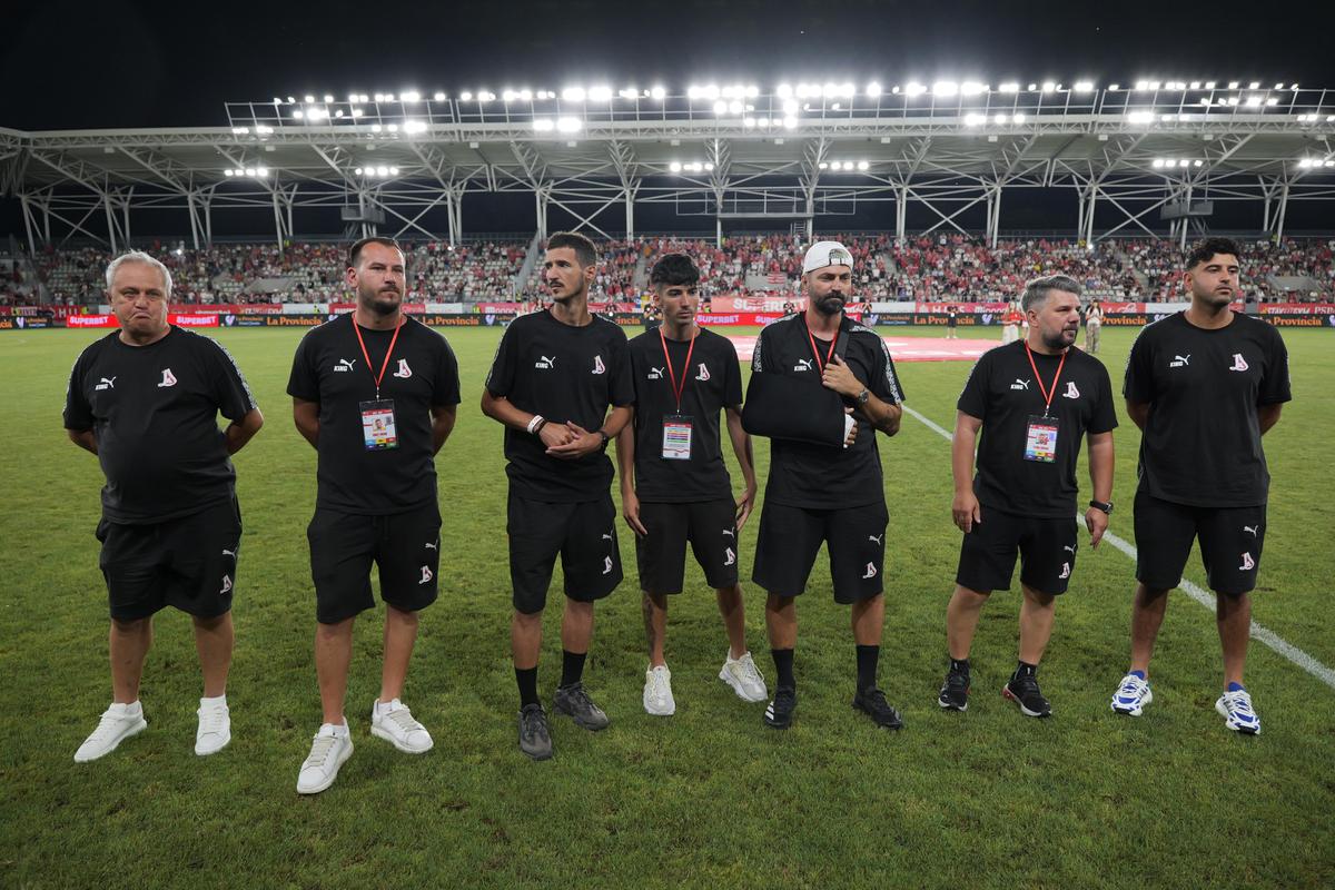Dinamo 2 la meciul Dinamo - FC Voluntari // foto: Andrei Furnigă (GSP.ro)