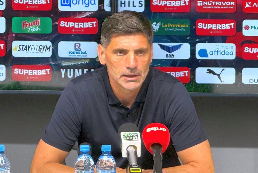 Reacția lui Florin Pârvu, după eșecul dur cu Dinamo // foto: Andrei Furnigă (GSP.ro)