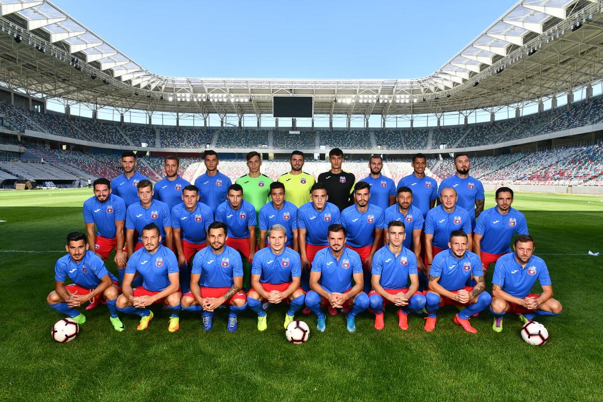 GALERIE FOTO CSA Steaua și-a prezentat lotul și echipamentul cu care atacă promovarea în Liga 2: „Suntem Steaua București și vom ajunge unde ne e locul!”