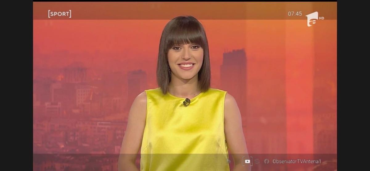 GALERIE FOTO „Transfer” la știrile din sport! Roxana, noua apariție spectaculoasă de la TV
