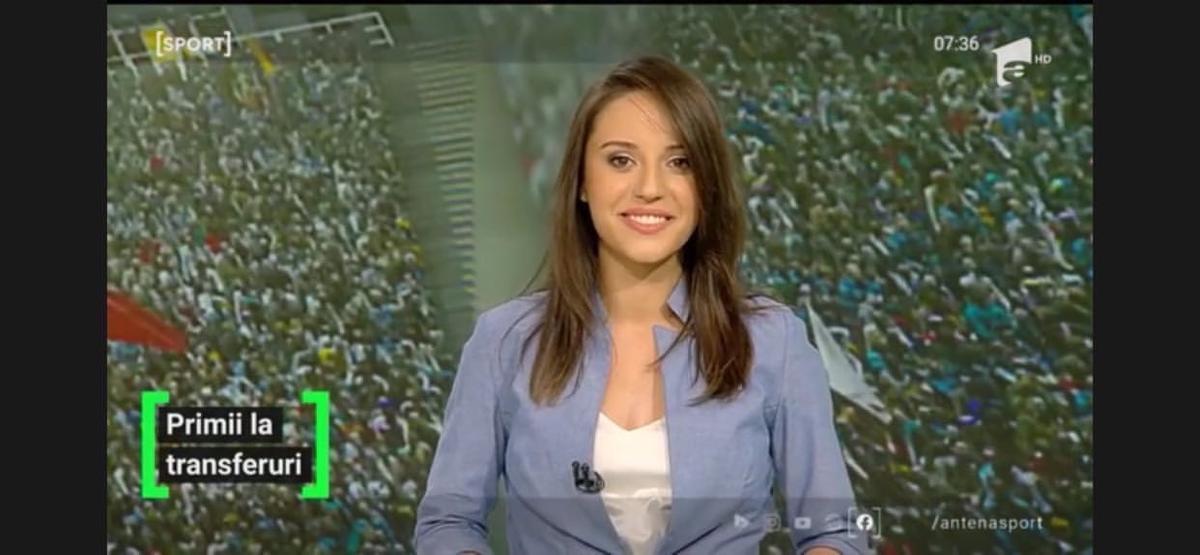 GALERIE FOTO „Transfer” la știrile din sport! Roxana, noua apariție spectaculoasă de la TV