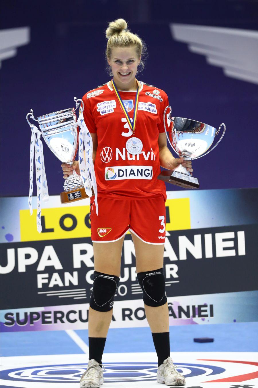Maren Aardahl, după victoria obținută de Vâlcea cu CSM: „Am arătat care e mesajul pentru Liga Campionilor!”