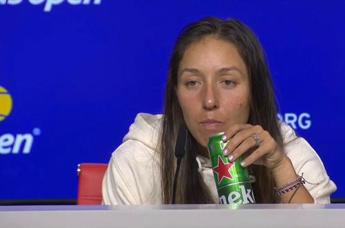 Jessiaca Pegula, după meciul cu Swiatek/ foto: captură Twitter