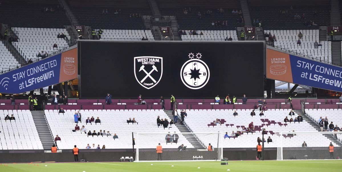 FOTO West Ham - FCSB, suporteri 08.09.2022