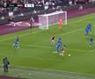 Tavi Popescu a comis-o la 5 minute de la intrarea pe teren! Gafă decisivă în West Ham - FCSB