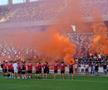 Ultrașii Stelei, la antrenamentul înaintea meciului Dinamo - CSA Steaua