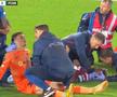 West Ham a beneficiat de o lovitură de la 11 metri în minutul 65 a meciului cu FCSB, la scorul de 0-1, după un duel între Ștefan Târnovanu (22 de ani) și Maxwel Cornet (25 de ani).