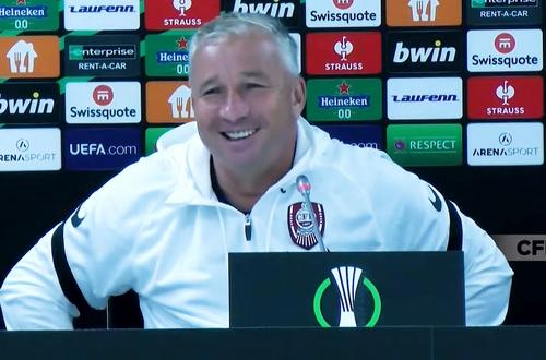 Dan Petrescu // foto: captură YouTube @ CFR Cluj
