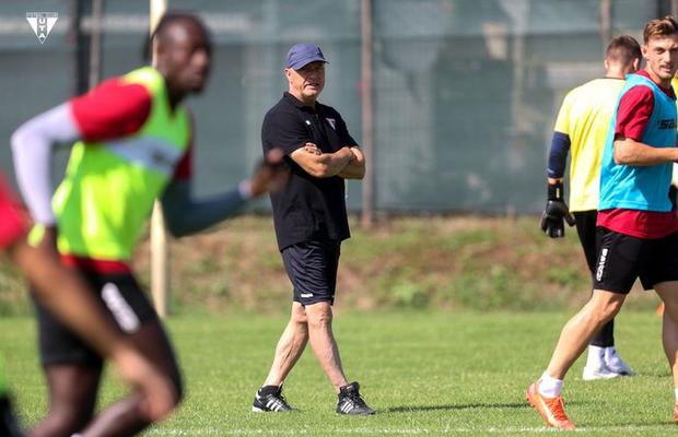 Mircea Rednic, primul antrenament după infarctul suferit la meciul cu FCSB