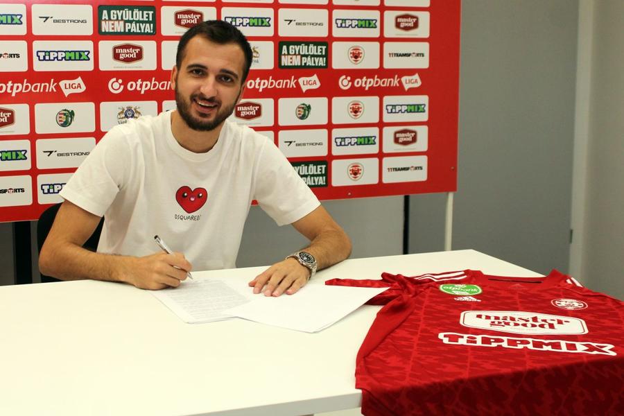 Boban Nikolov a semnat cu Kisvarda. Foto: kisvardafc.hu Fostul mijlocaș de la FCSB a semnat » Contract în țara vecină