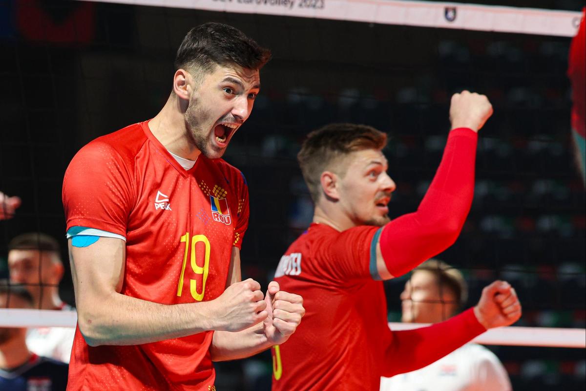 România și-a aflat adversara din sferturile Campionatului European de volei masculin! Când se joacă meciul