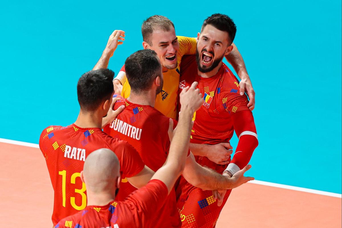 SENZAȚIONAL! România este în sferturi la Europeanul de volei după 38 de ani » Victorie în decisiv după un meci infernal cu Croația