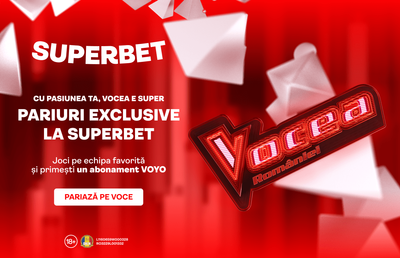 Promoție superbet cu sute de mii de premianți! Pariază pe Vocea României