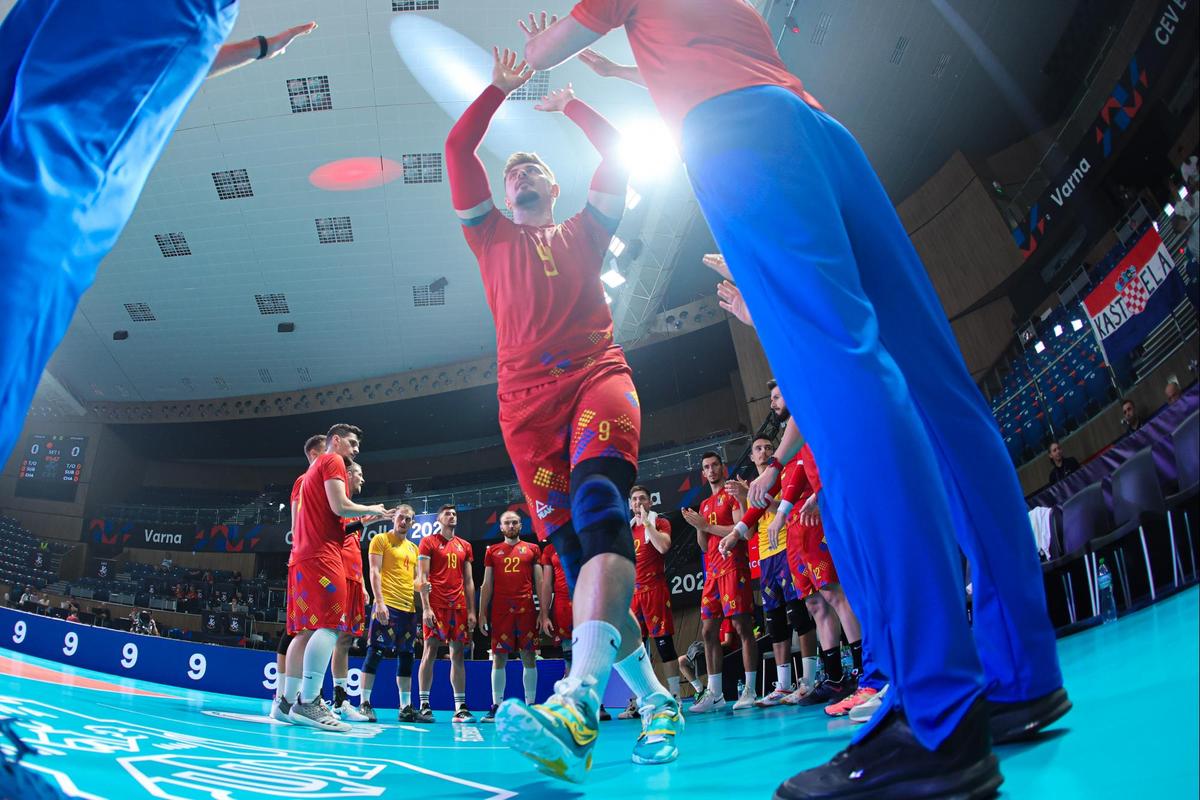 Cele mai tari imagini din România - Croația, optimea de finală de la Mondialul de volei masculin / FOTO: CEV